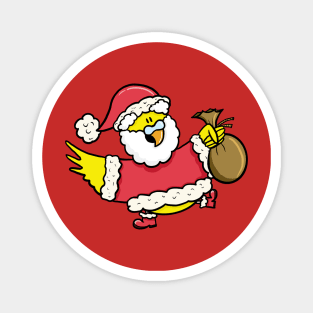 Budgie Santa is Coming to Town! Magnet